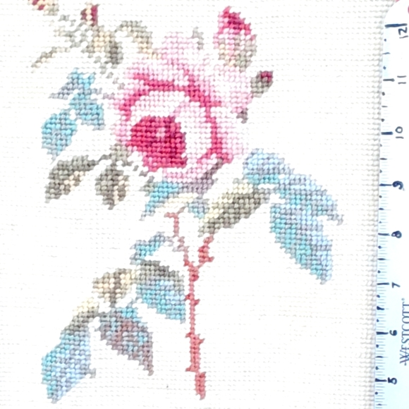 Framed Needlepoint Roses Set - Picture 8 of 9